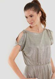 Midikleid aus Jersey