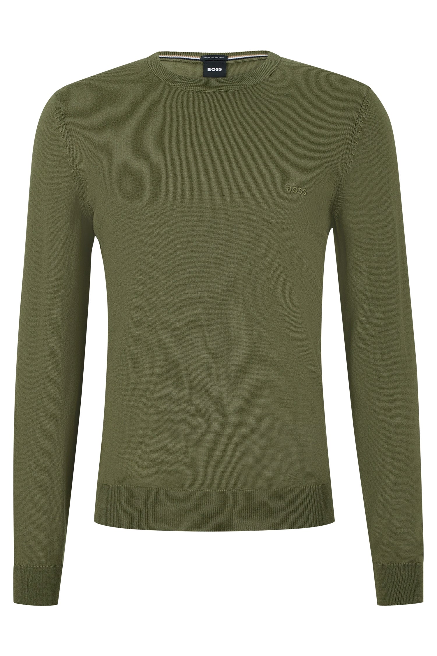 Strickpullover - 377-Open Green - Khaki