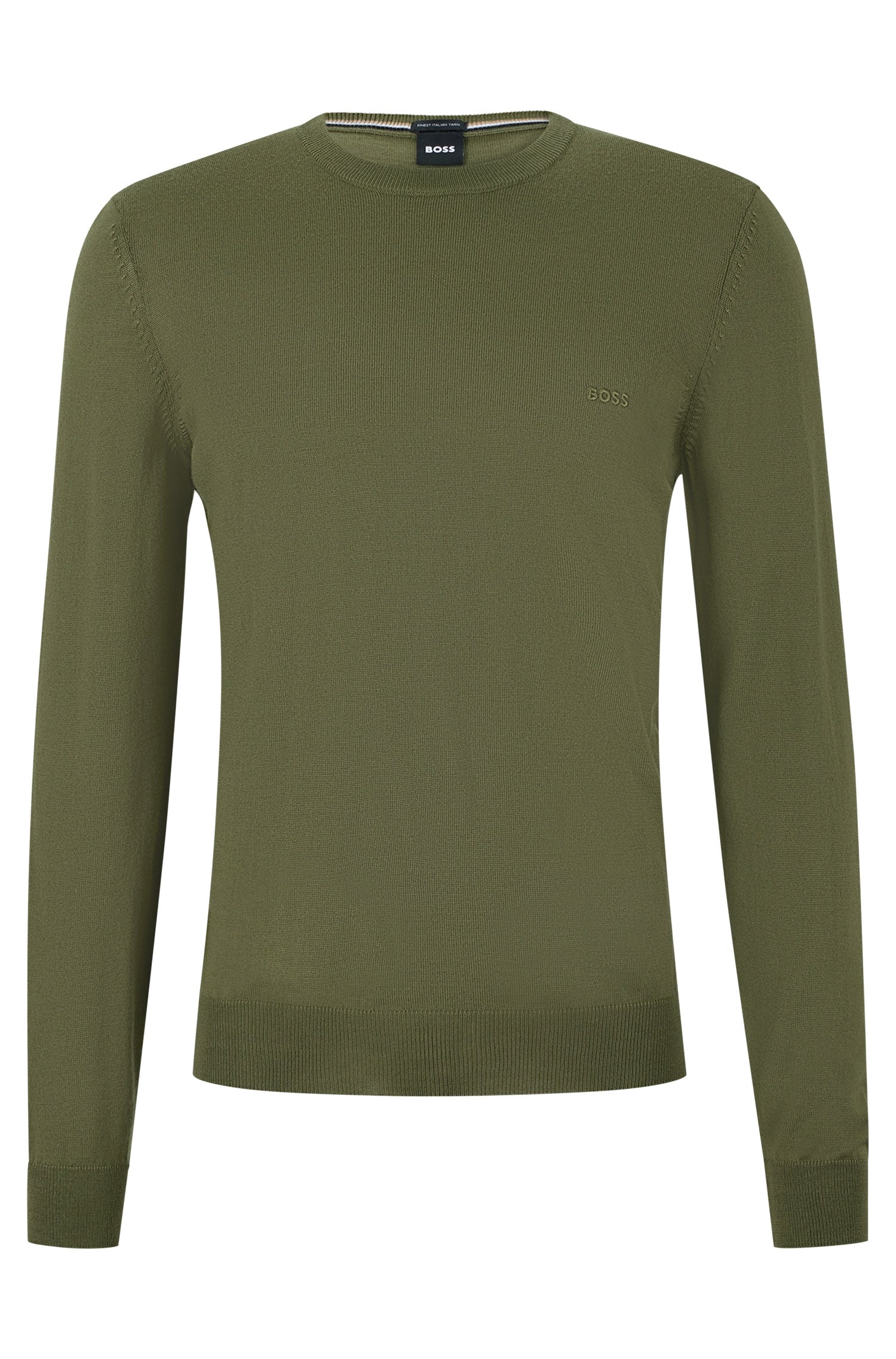 Strickpullover - 377-Open Green - Khaki