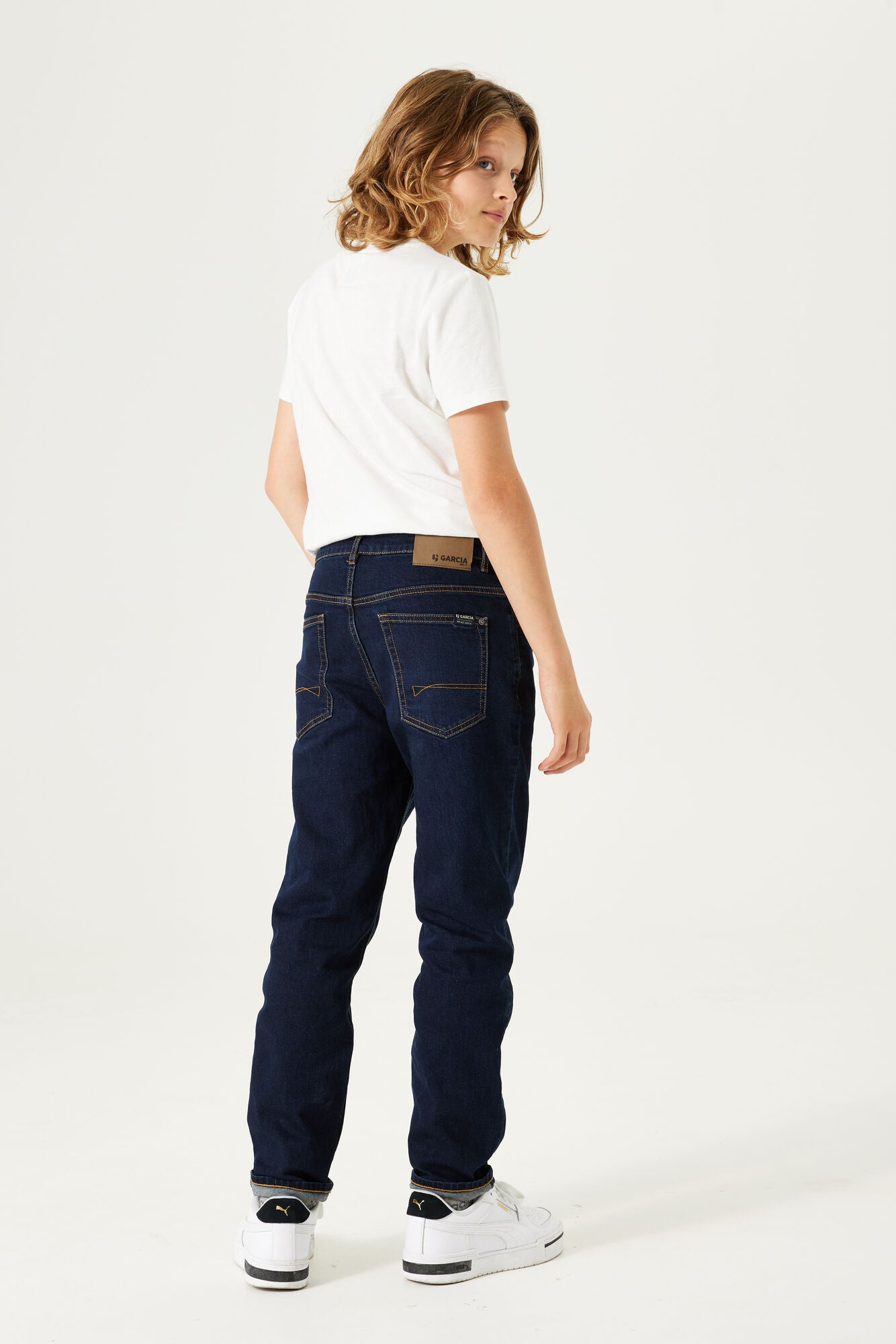Jeans Tapered Leg - 7852 - Blau