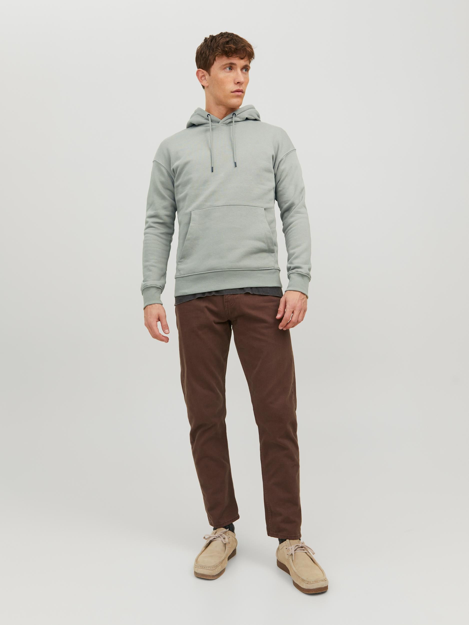 Sweathoodie aus Baumwollmix