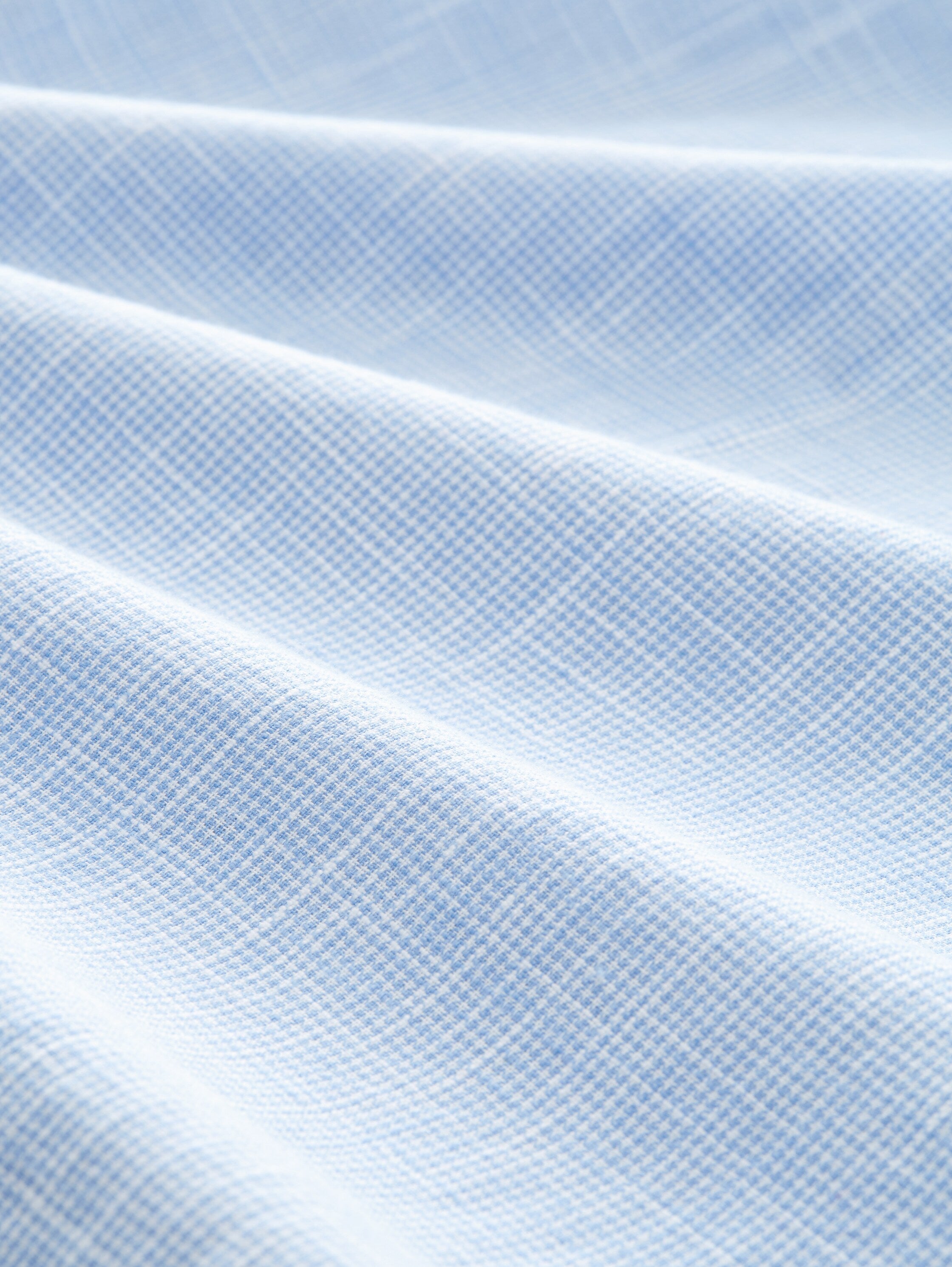 Hemdbluse aus Baumwolle - 22758-dreamy blue - Blau