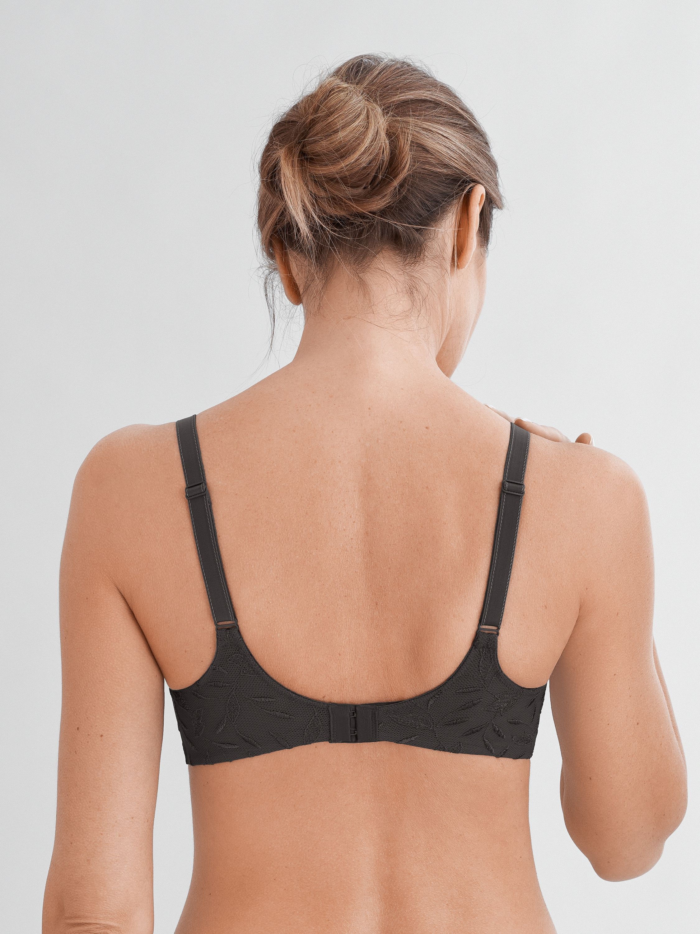 Vision Deluxe - Spacer BH mit Bügel - 721-Obsidian Grey - Grau