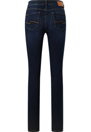 Jeans Skinny - 3158-dark indigo used - Blau