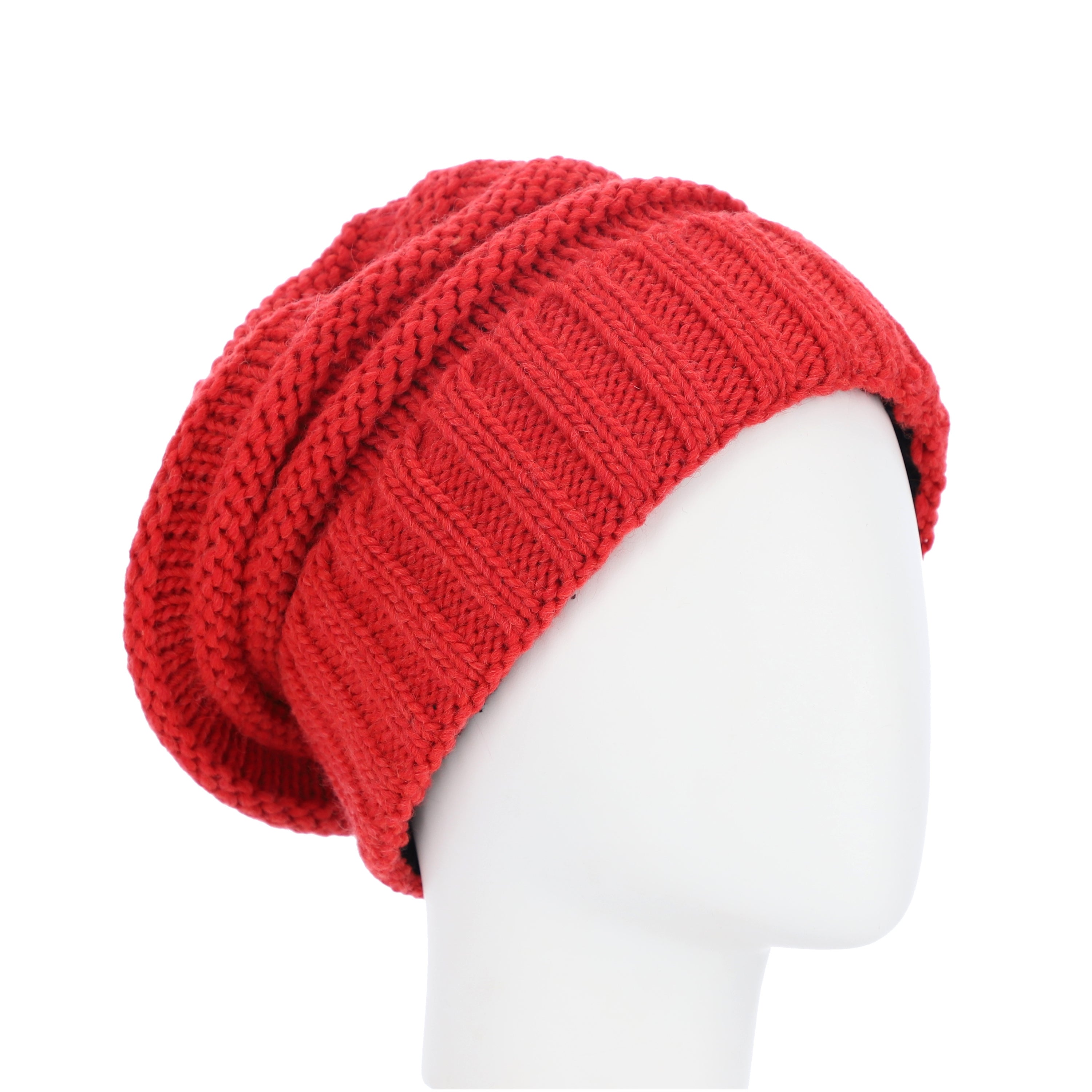 Ballonmütze - 40 r - Rot