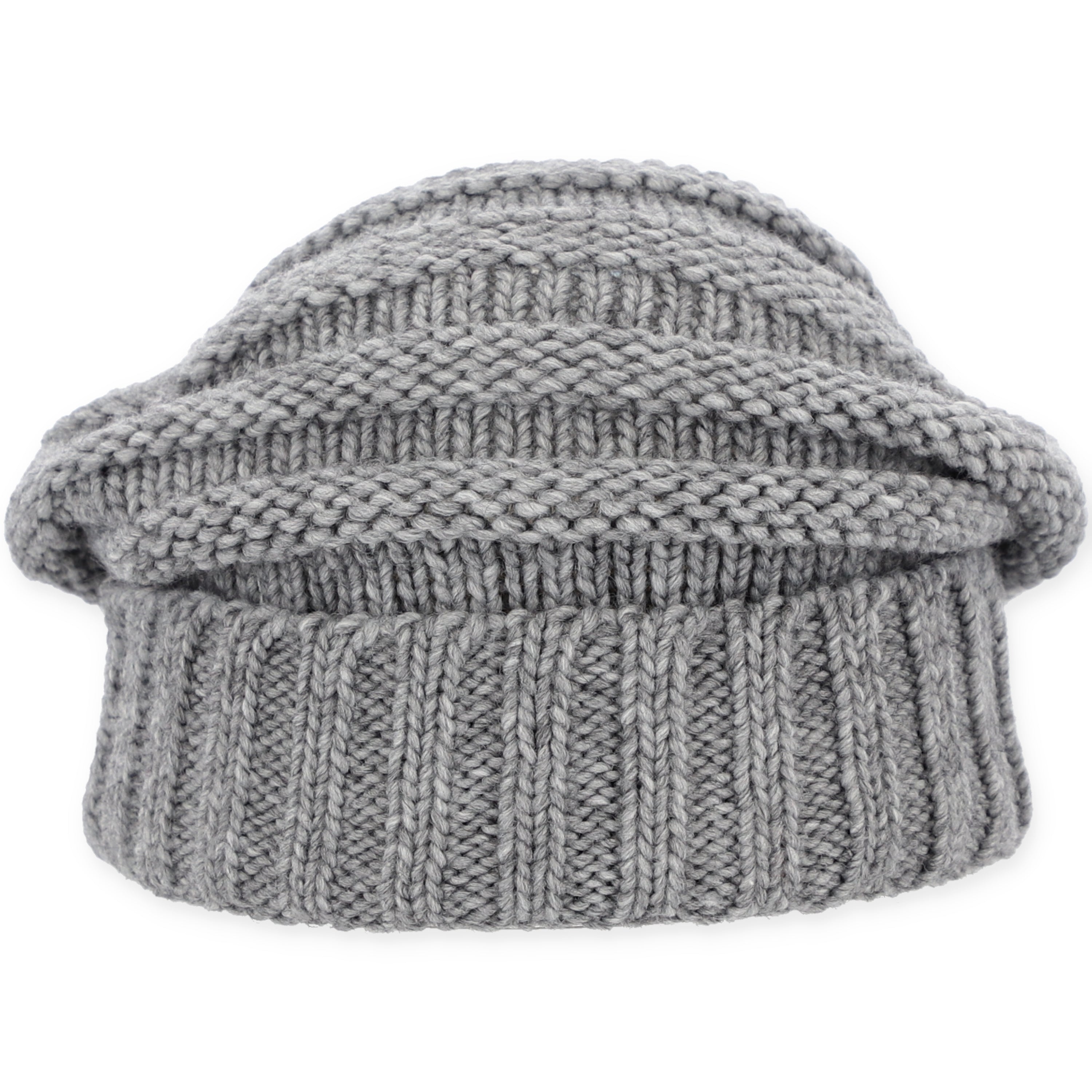 Ballonmütze - 90 g - Grau