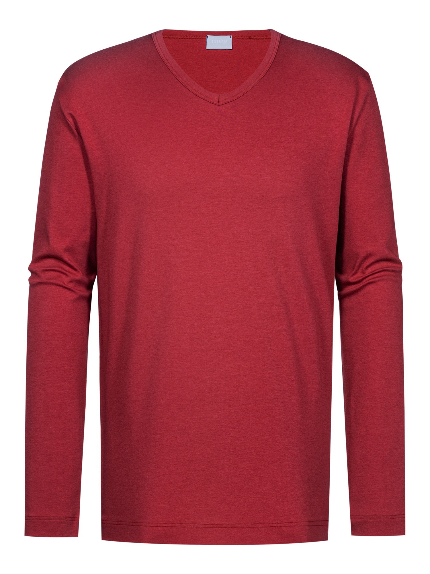 T-Shirt langarm - 827-true red - Rot