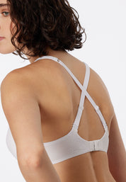 Bügel BH mit Spacer-Lining - 100-weiss - Weiß