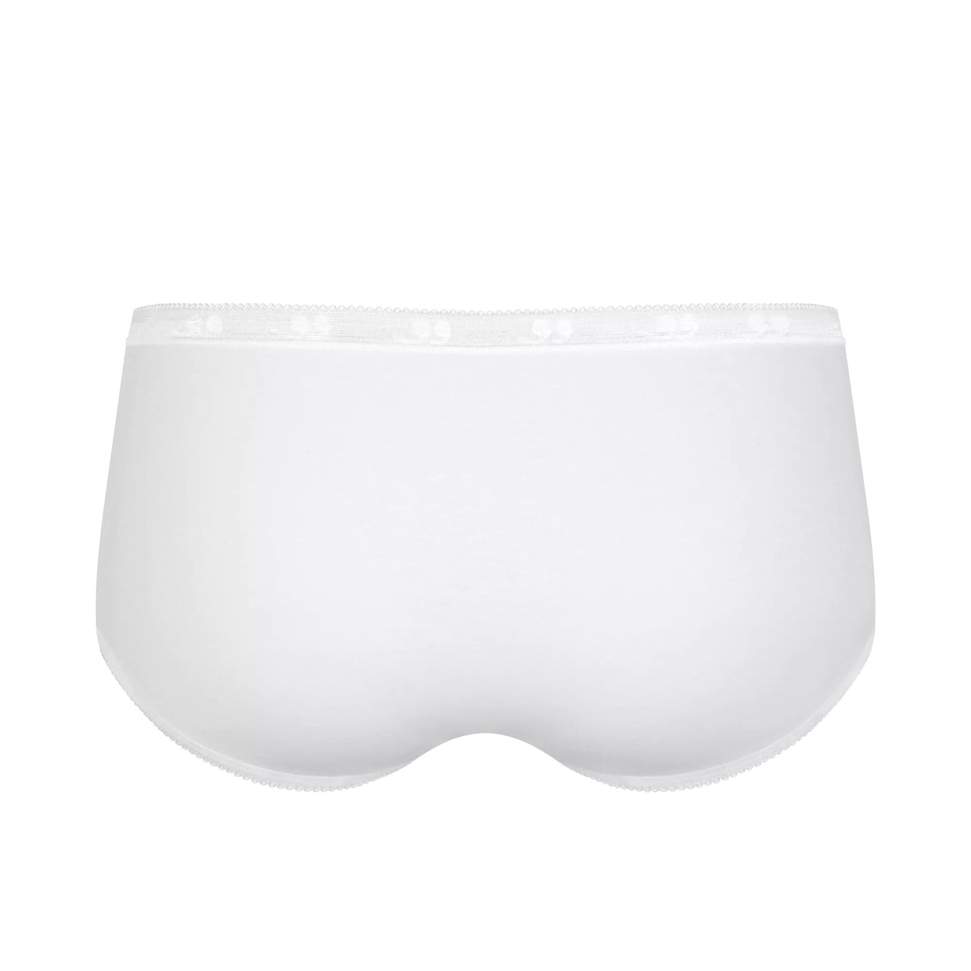 2er-Pack Midi Slips - 0003 WHITE - Weiß