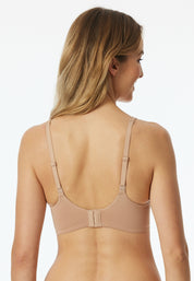 Soft BH mit Schale - 411-maple - Beige