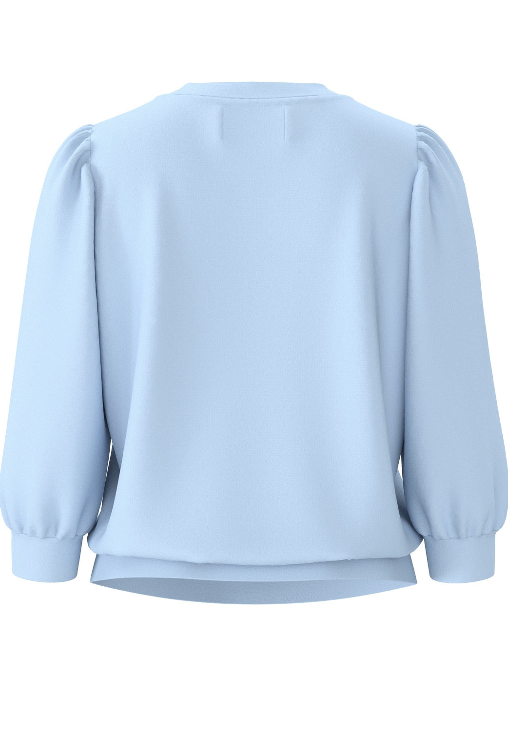Sweatshirt mit Puffärmeln - Cashmere Blue - Blau
