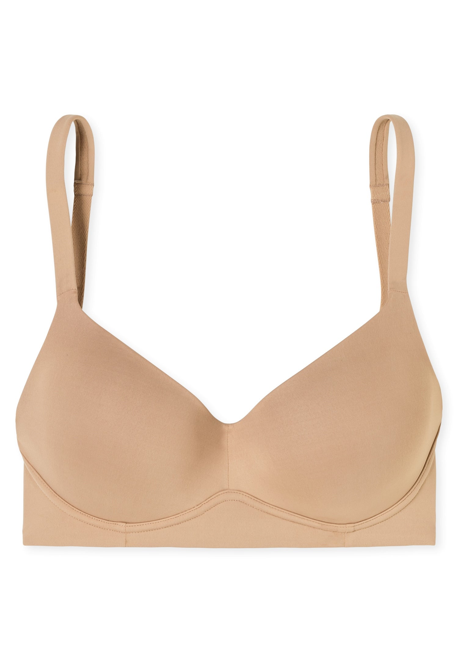 Soft BH mit Schale - 411-maple - Beige