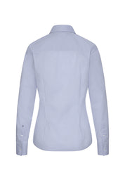 Hemdbluse aus Baumwolle - 12 - Blau