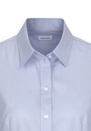 Hemdbluse aus Baumwolle - 12 - Blau