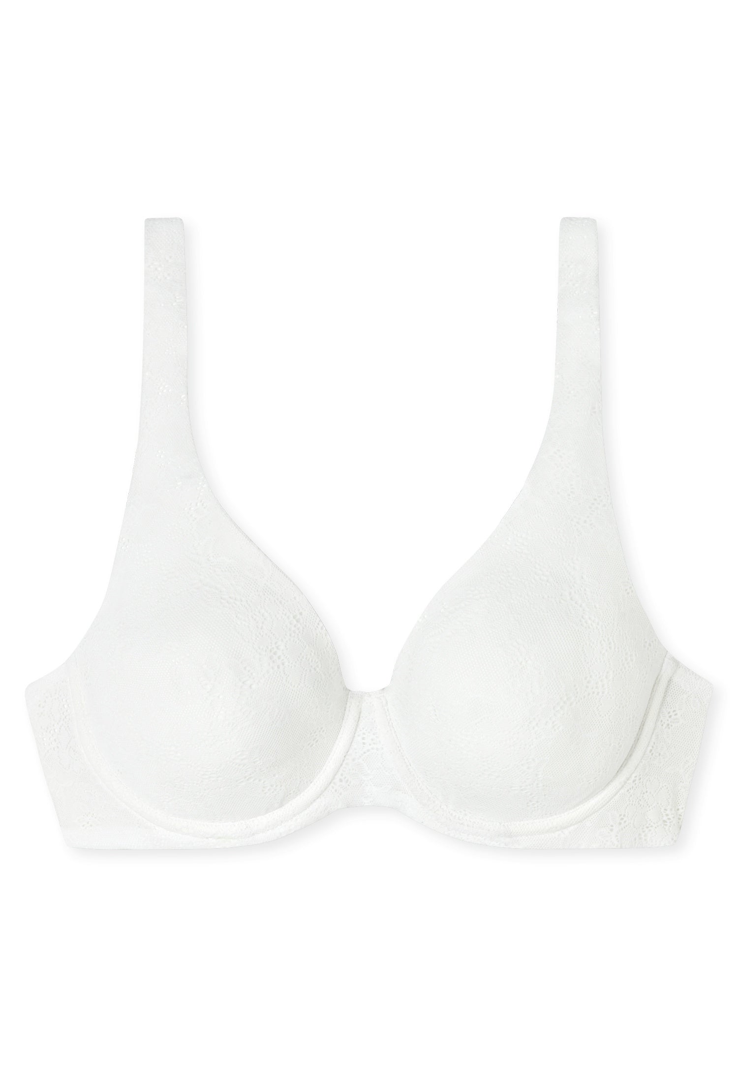 Bügel BH mit Spacer-Lining - 100-weiss - Weiß