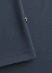 T-Shirt aus Baumwolle - 405-Dark Blue - Blau