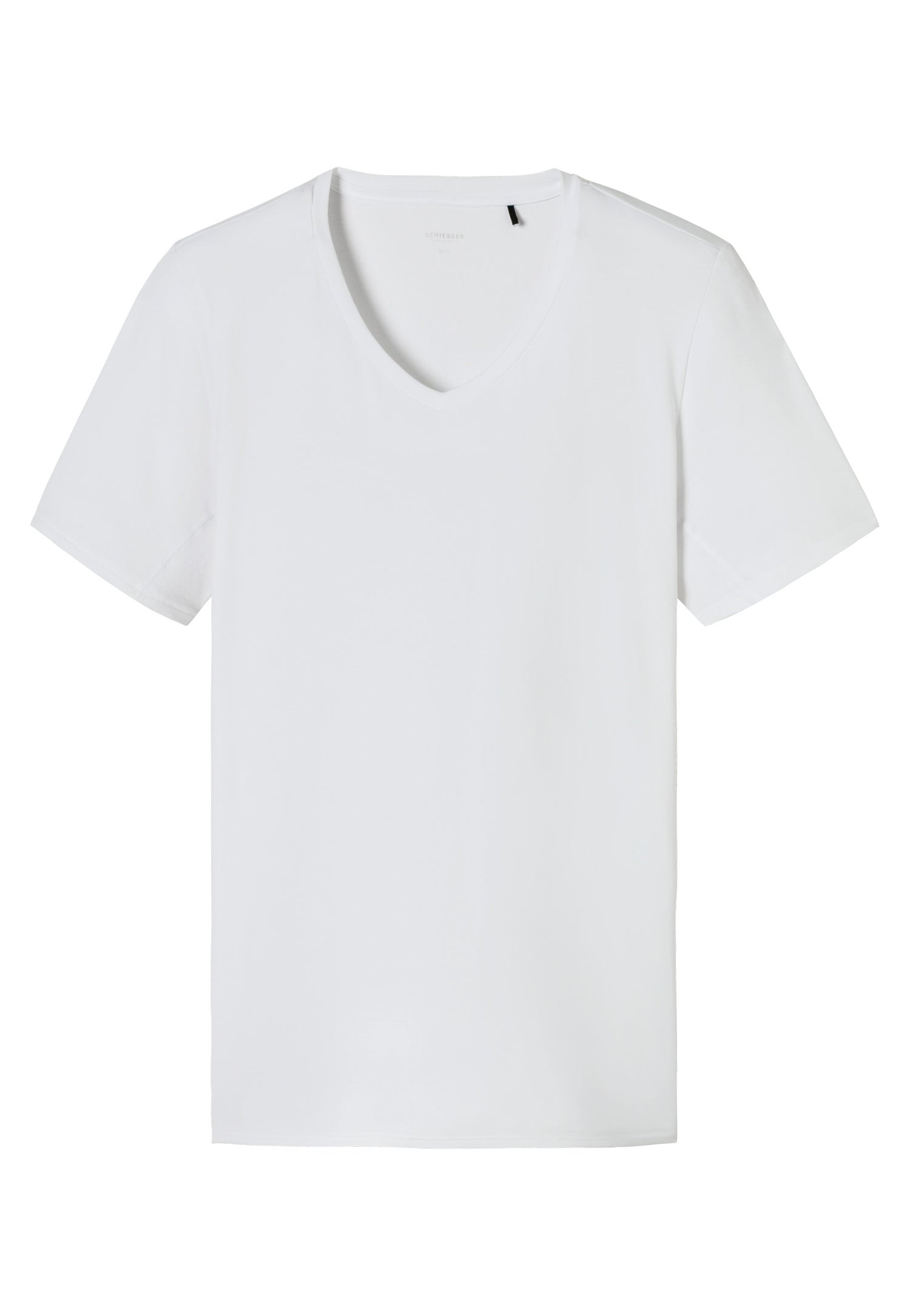 T-Shirt aus Baumwolle - 100-weiss - Weiß