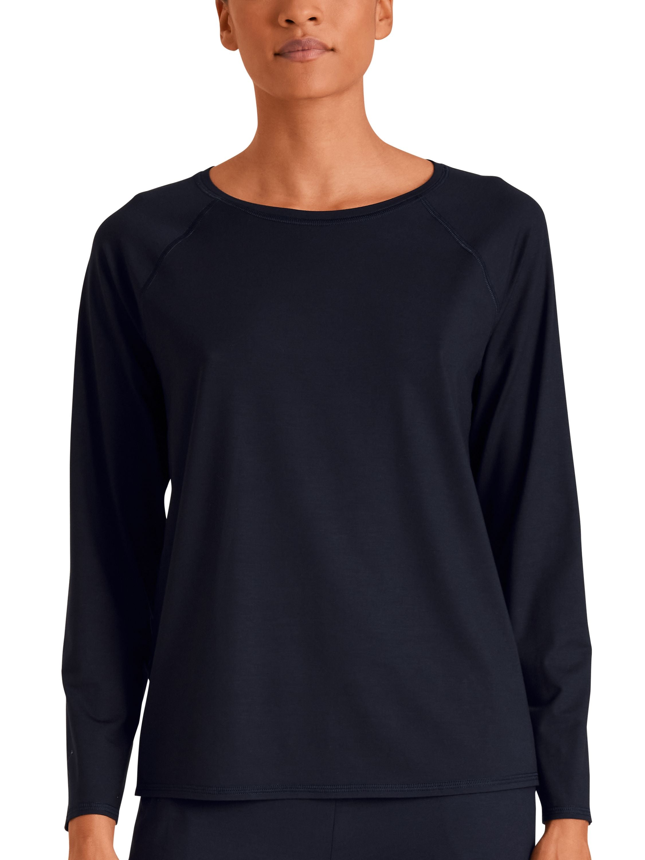 Langarmshirt - 339-dark lapis blue - Blau