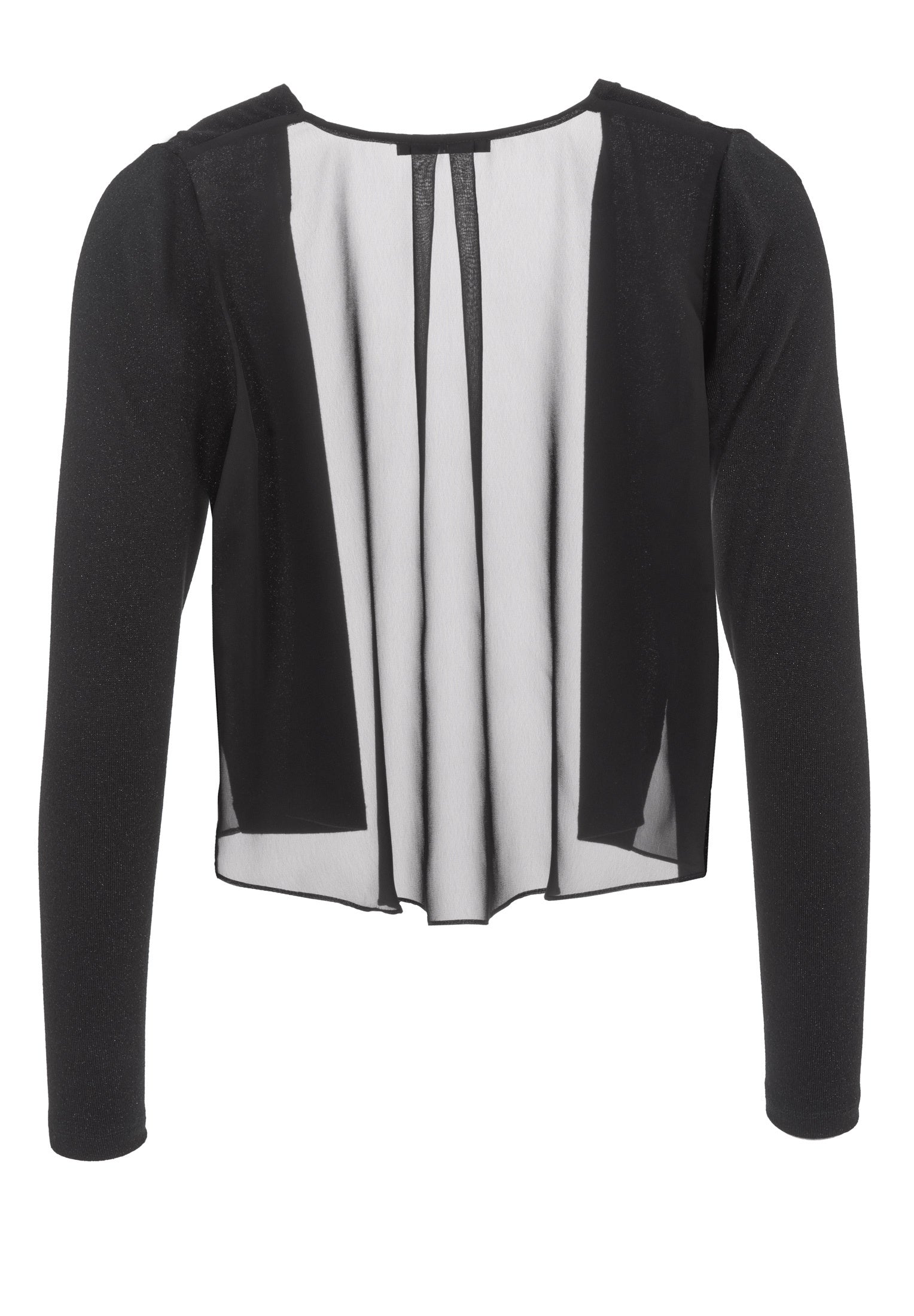 Bolero aus Viskosemix - 100 - Schwarz