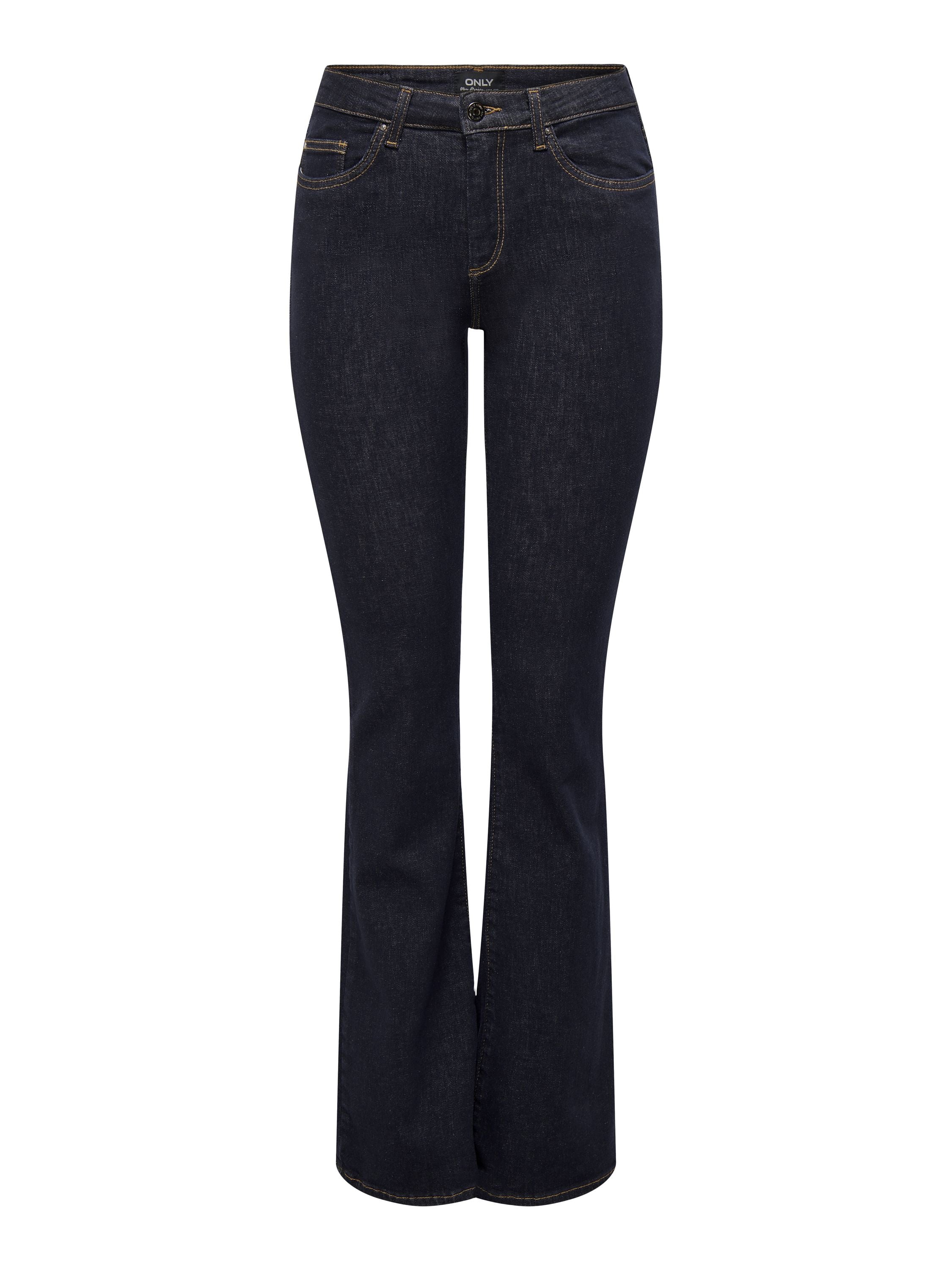 Jeans Flared ONLYBLUSH - Dark Blue Denim - Blau