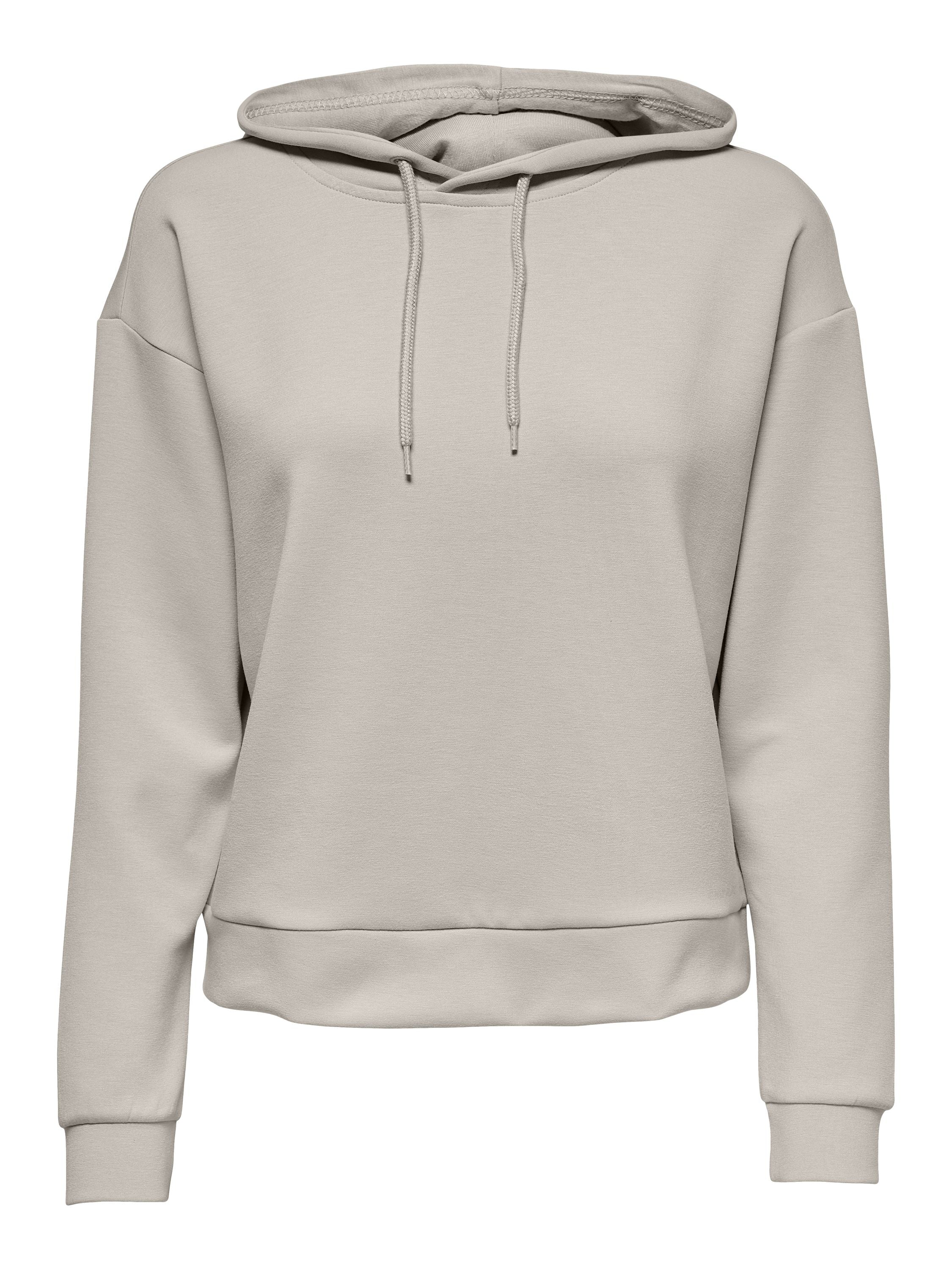 Sweatshirt ONPLOUNGE mit Kapuze - Pumice Stone - Beige