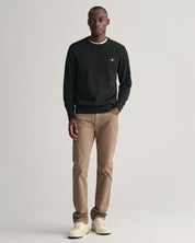 Strickpullover - 5-BLACK - Schwarz