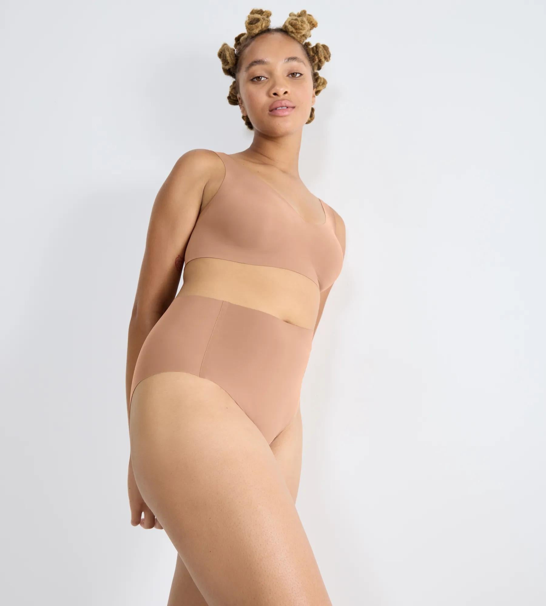 High Waist Slip ZERO Feel - 00CM NOSTALGIC BROWN - Braun