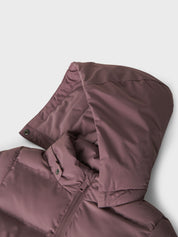 Winterjacke mit abnehmbarer Kapuze - Grape Shake - Violett