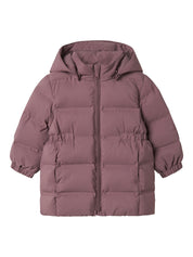 Winterjacke mit abnehmbarer Kapuze - Grape Shake - Violett