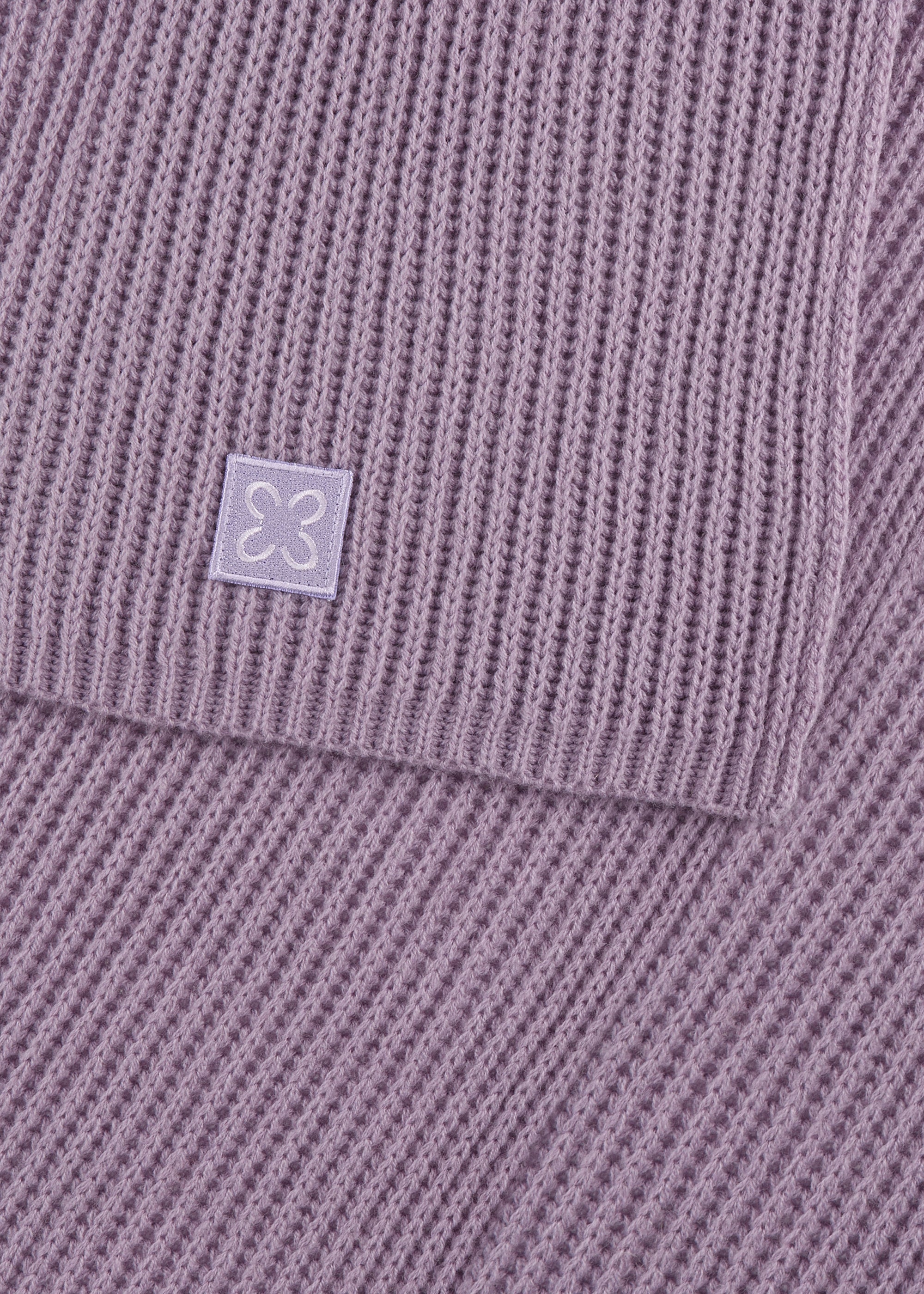 Gerippter Strickschal - LIL2 - Violett