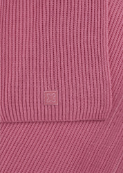 Gerippter Strickschal - PIN2 - Pink