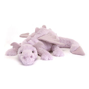 Kuscheltier Lavender Dragon Huge - ka - Violett