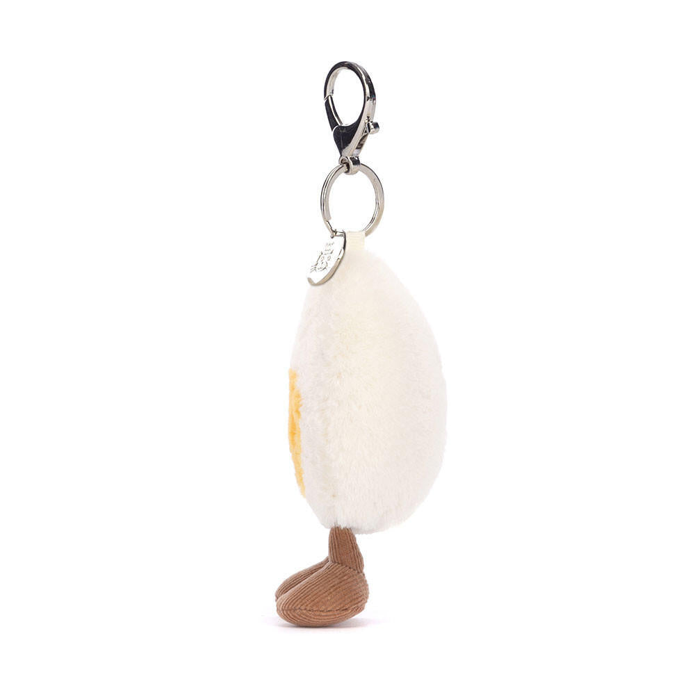 Schlüsselanhänger HAPPY BOILED EGG BAG CHARM - ka - Weiß