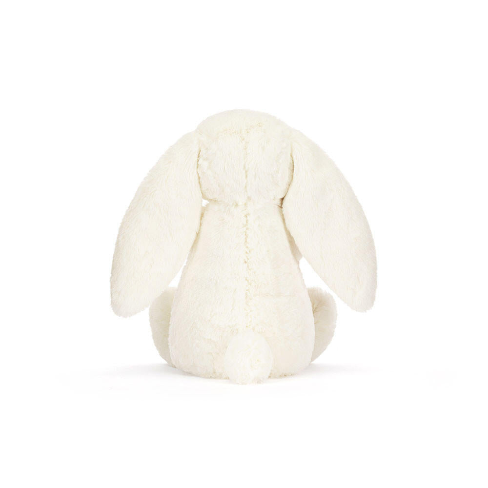 Kuscheltier CREAM BUNNY MIT ROSE - Creme
