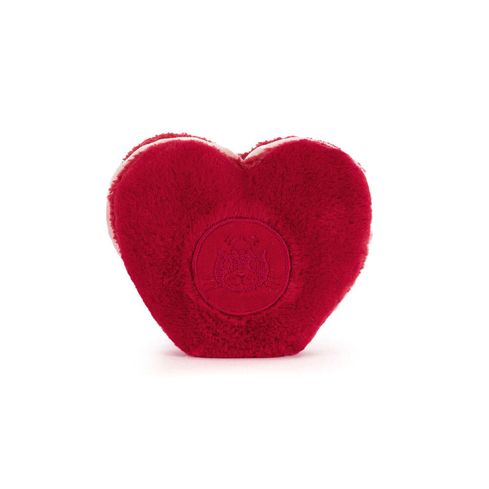 Kuscheltier AMUSEABLES ARLETTE HEART MACARON - Rot