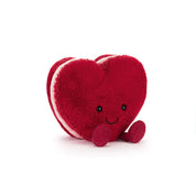 Kuscheltier AMUSEABLES ARLETTE HEART MACARON - Rot