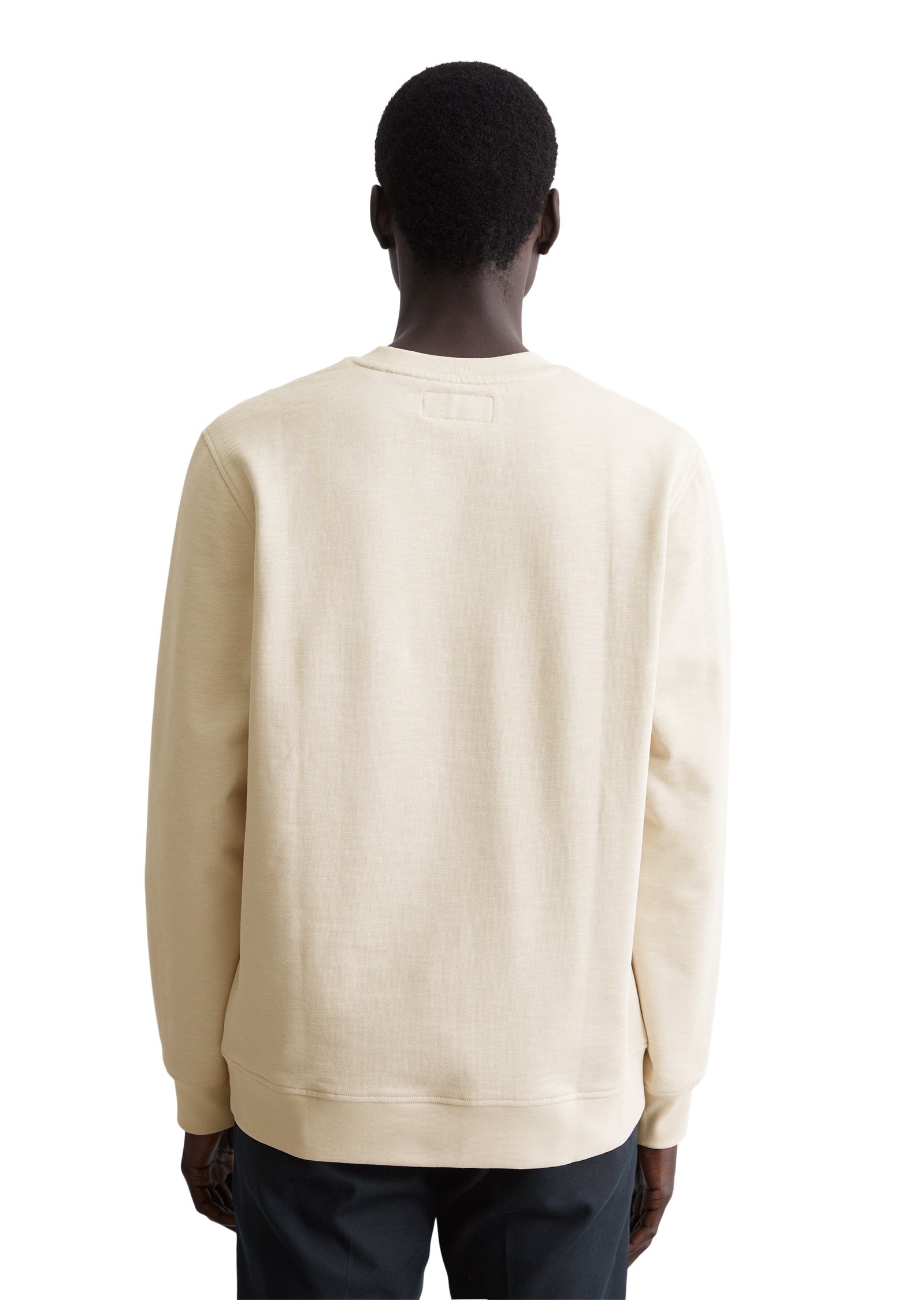 Sweatshirt - 707-gray silk - Creme