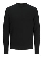 Strickpullover aus Baumwolle - Black - Schwarz