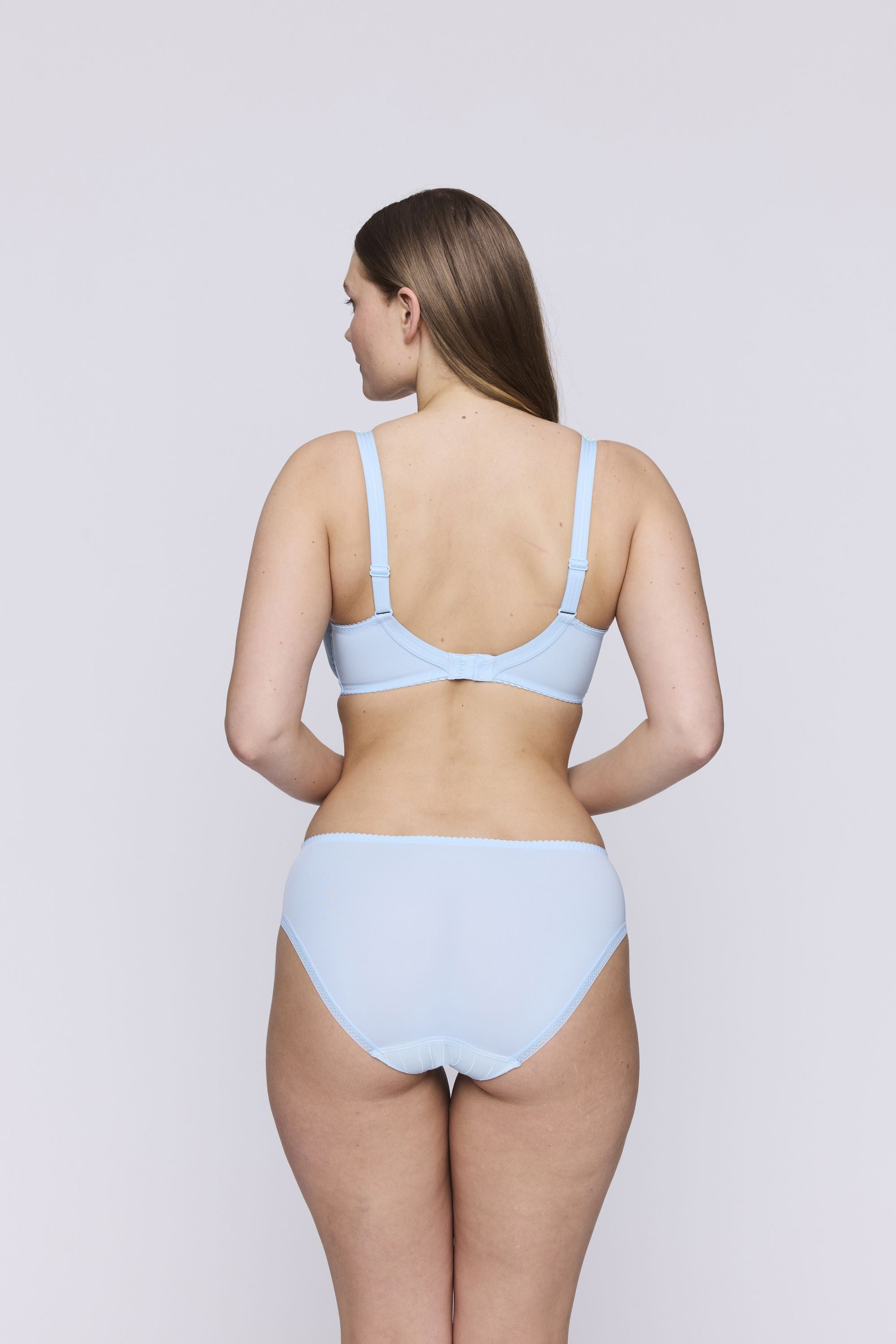 Rio-Slip mit Spitzen-Details - MLY - Blau
