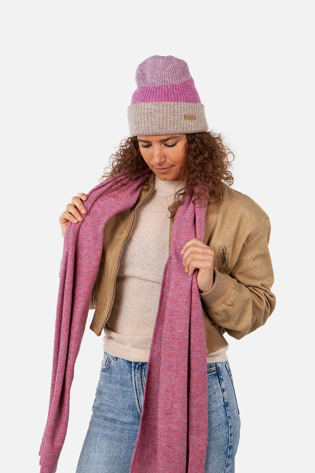 Schal Witzia - rose - Rot