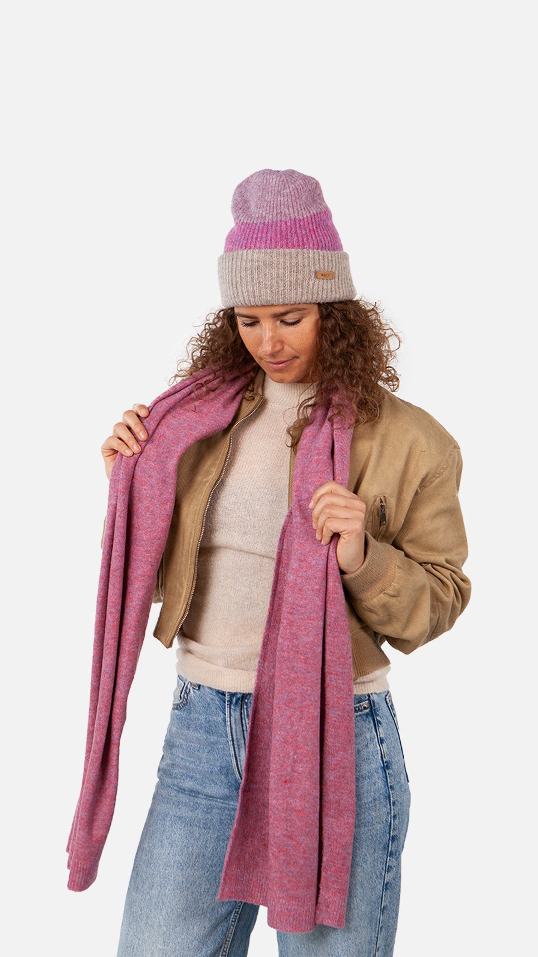 Schal Witzia - rose - Rot