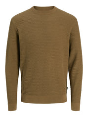 Strickpullover aus Baumwolle - Ermine - Braun