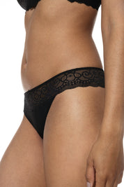 Mini-Slip - 3-schwarz - Schwarz