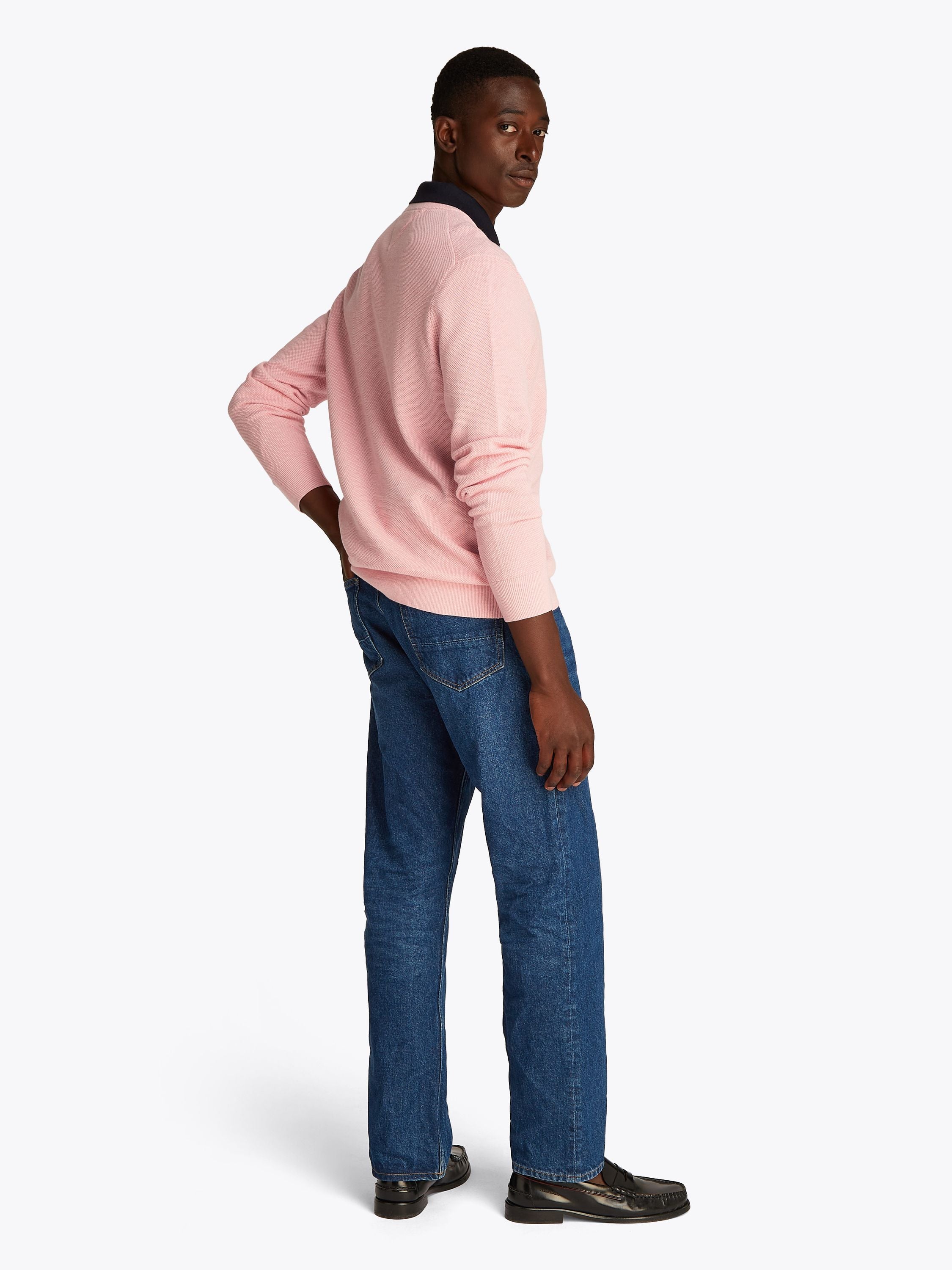 Strickpullover aus Baumwolle - TZJ-PINK - Pink