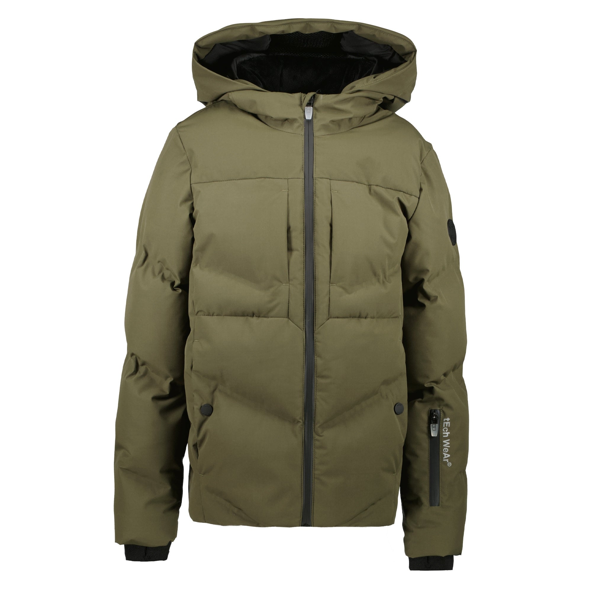 Winterjacke GRAZZO jr. - 19-Army - Grün