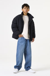 Winterjacke mit Stehkragen - 60-black - Schwarz