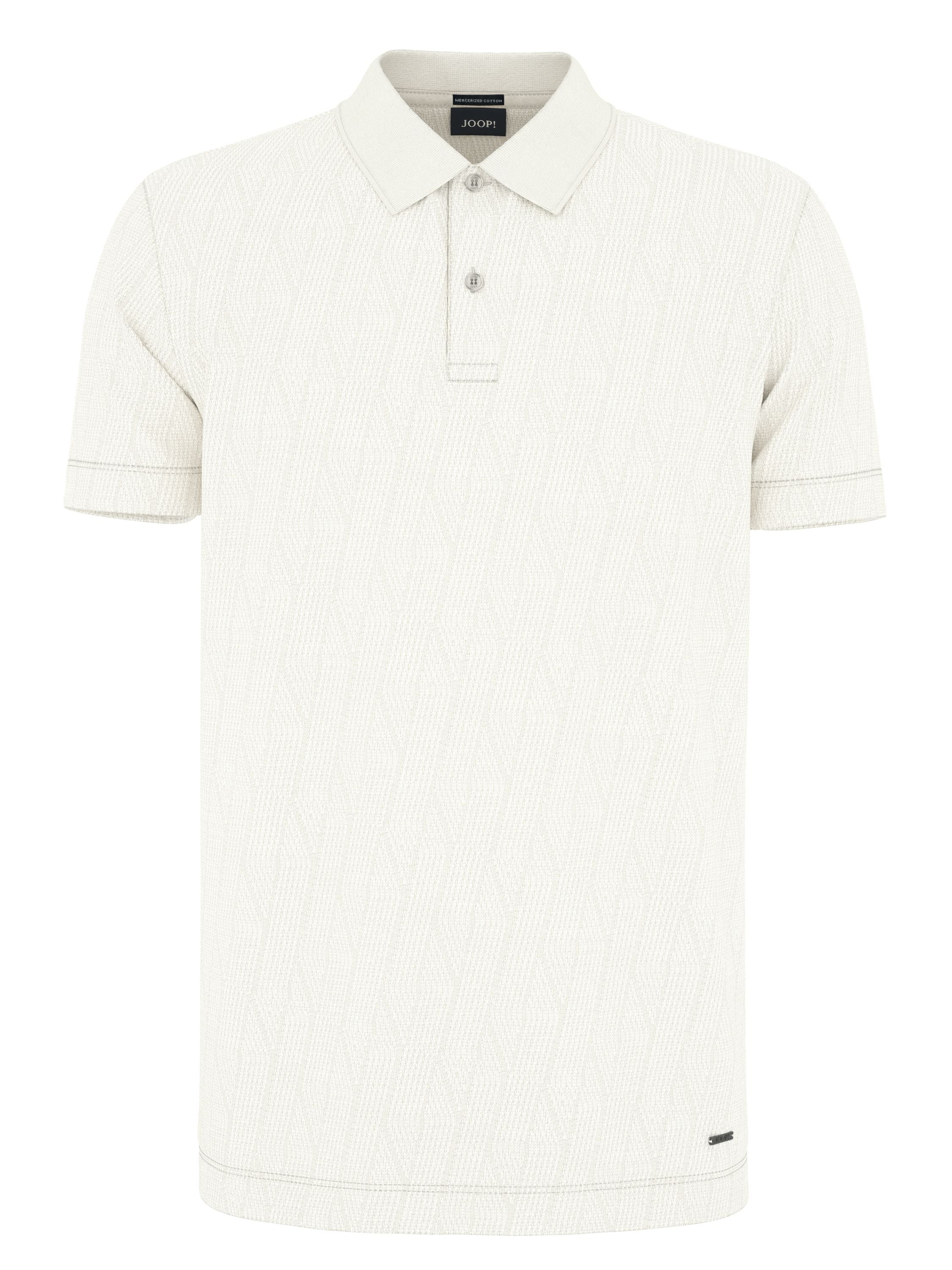 Strick-Poloshirt Modern Fit - 107 - Weiß