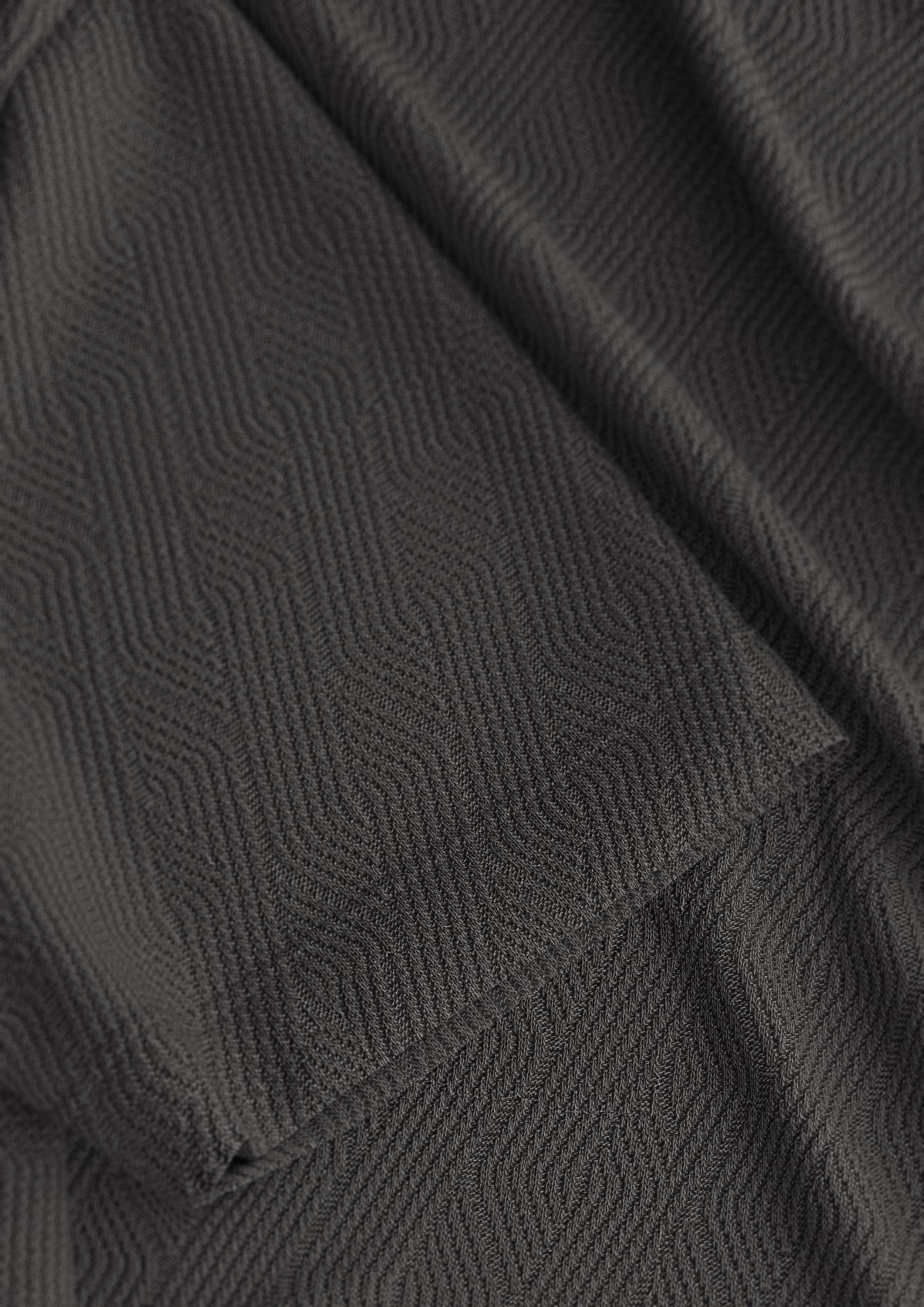 Strick-Poloshirt Modern Fit - 001 - Schwarz