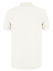 Strick-Poloshirt Modern Fit - 107 - Weiß