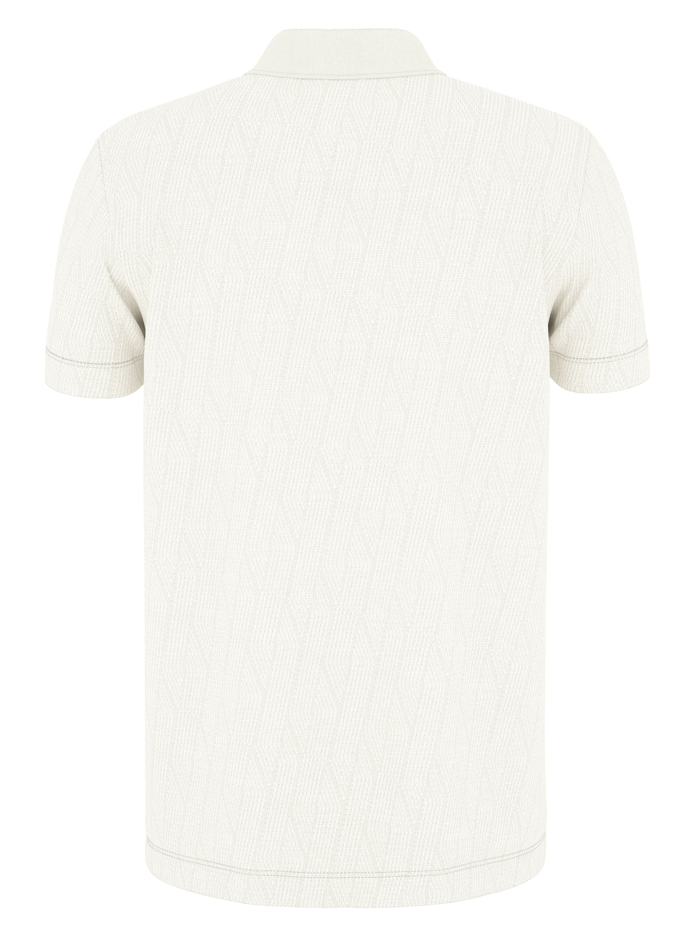 Strick-Poloshirt Modern Fit - 107 - Weiß